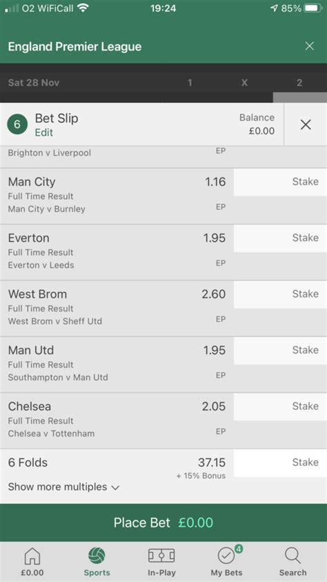 keep selections in bet slip